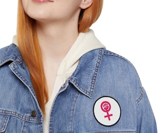 Feminist Iron-On Patch, Empowerment Badge, Gender Equality Decor, DIY Fashion Accessory, Gift for Activists