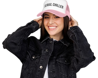 Serial Chiller Foam Trucker Hat | Embroidered Mesh Cap