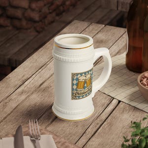 Oktoberfest 2025 Beer Stein Mug | Perfect for Parties, Gift for Beer Lovers, Collectible Drinkware, Unique Decor, Oktoberfest Celebration