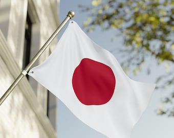Japanese Flag Double-Sided Flag, Outdoor Decoration, Gift for Japan Lovers, National Celebration, Festival Decor, Unique Home Decor