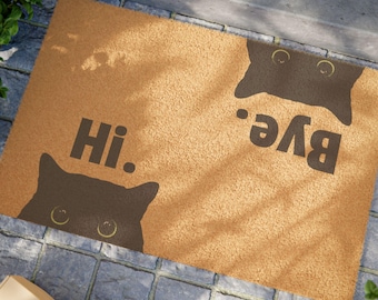 Felpudo para gatos: Felpudo de fibra de coco para amantes de los gatos