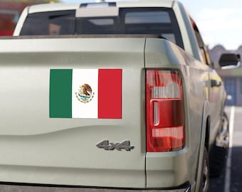 メキシコ国旗の車用マグネット | ドライブ旅行、お祝い、ギフトに最適 | 車の装飾、旅行用アクセサリー、スポーツイベント、ホリデーデコレーション
