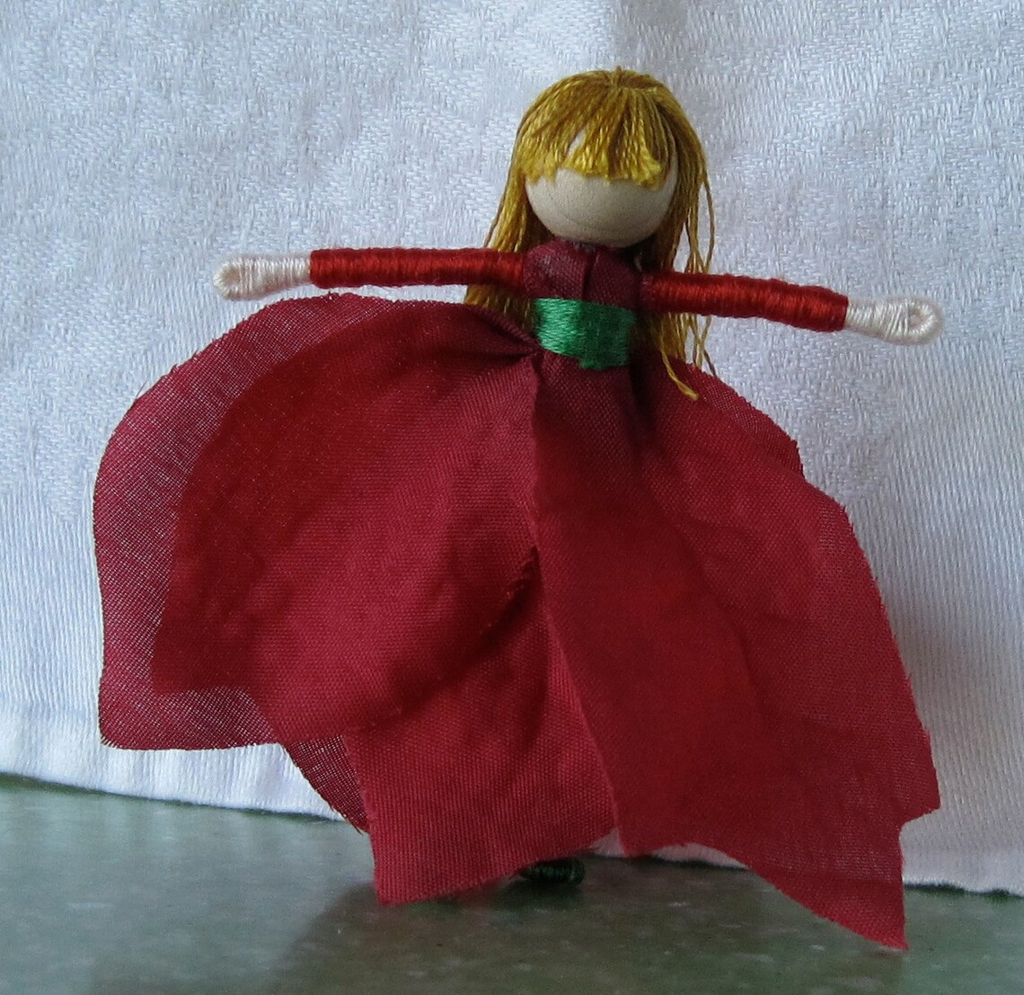 Christmas Fairy Poinsettia Flower Fairy Christmas Elf Etsy