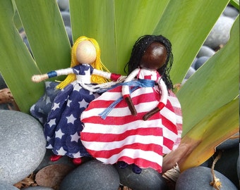 Limited Edition - Build Your Own -  Fairy Doll Kit for July 4th