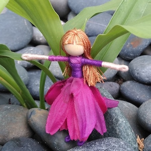 Hot Pink Waldorf Flower Fairy