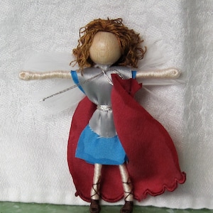 Waldorf St. Martin Bendy Doll,  Roman Soldier,  Waldorf, Art Doll, Martinmas