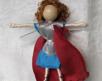 Waldorf St. Martin Bendy Doll,  Roman Soldier,  Waldorf, Art Doll, Martinmas