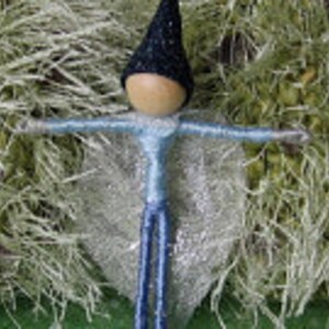 Hat, wizard Hat, elf hat, witch hat, pointy hat for small fairy dolls image 4
