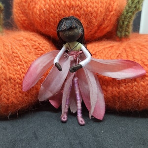 Waldorf Flower Fairy Doll Seasonal Doll Art Doll, Worry Doll, Faery, elemental image 1