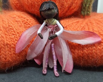 Waldorf Flower Fairy Doll - Seasonal Doll - Art Doll, Worry Doll, Faery, elemental