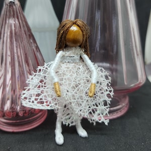 Christmas Flower Fairy - Waldorf Flower Fairy Doll - Poinsettia Flower Fairy