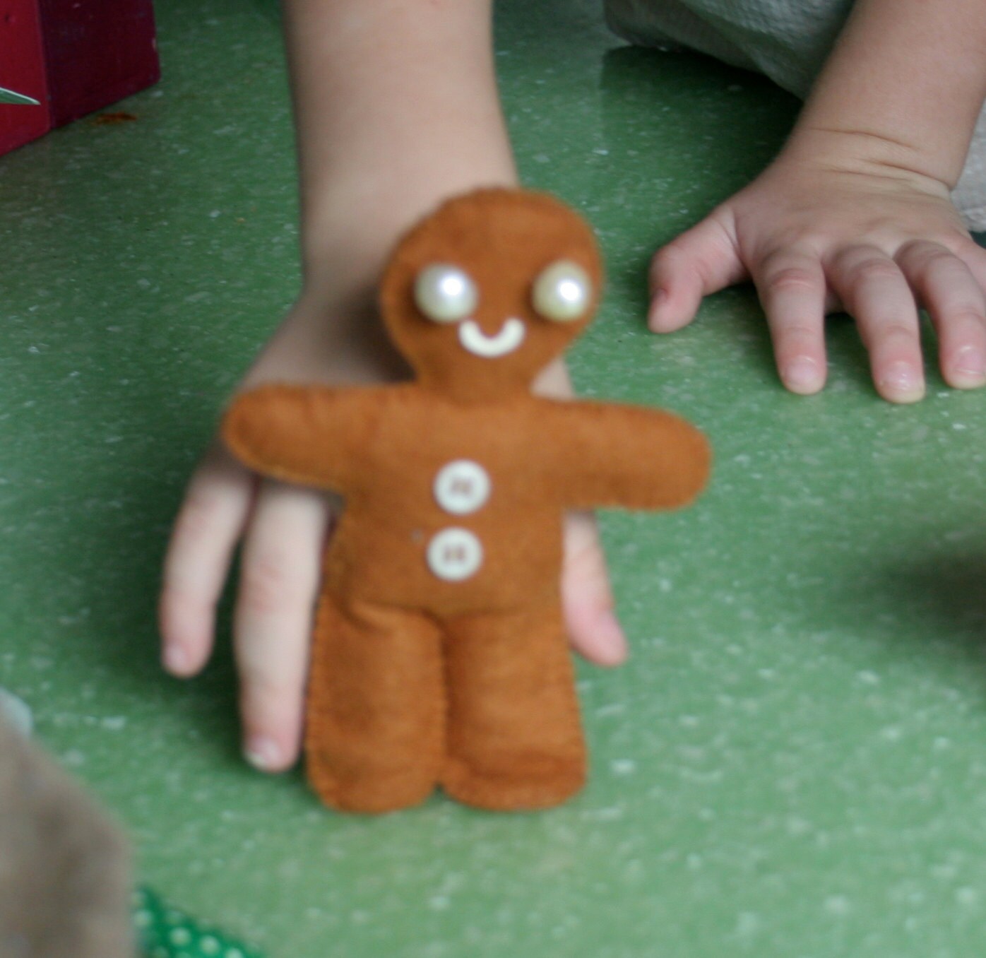 Run Run As Fast As You Can Gingerbread Finger Puppet Etsy