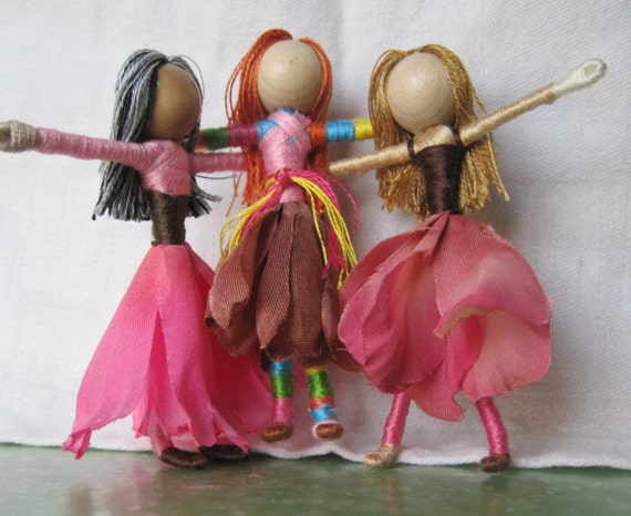 Flower Fairy Ornament Fairy Dolls Christmas Ornaments Waldorf