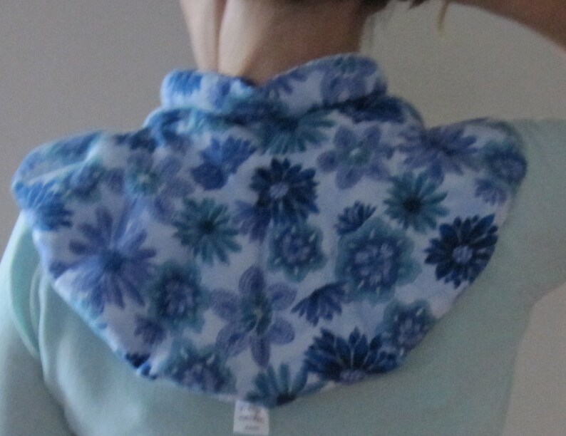 Herbal Hot/Cold Therapy Pack with Neck and button lavender Etsy