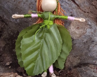 Mother Nature - Mother Earth - Elemental Waldorf Flower Fairy Art Doll, Waldorf, Art Doll, Worry Doll, Faery, elemental