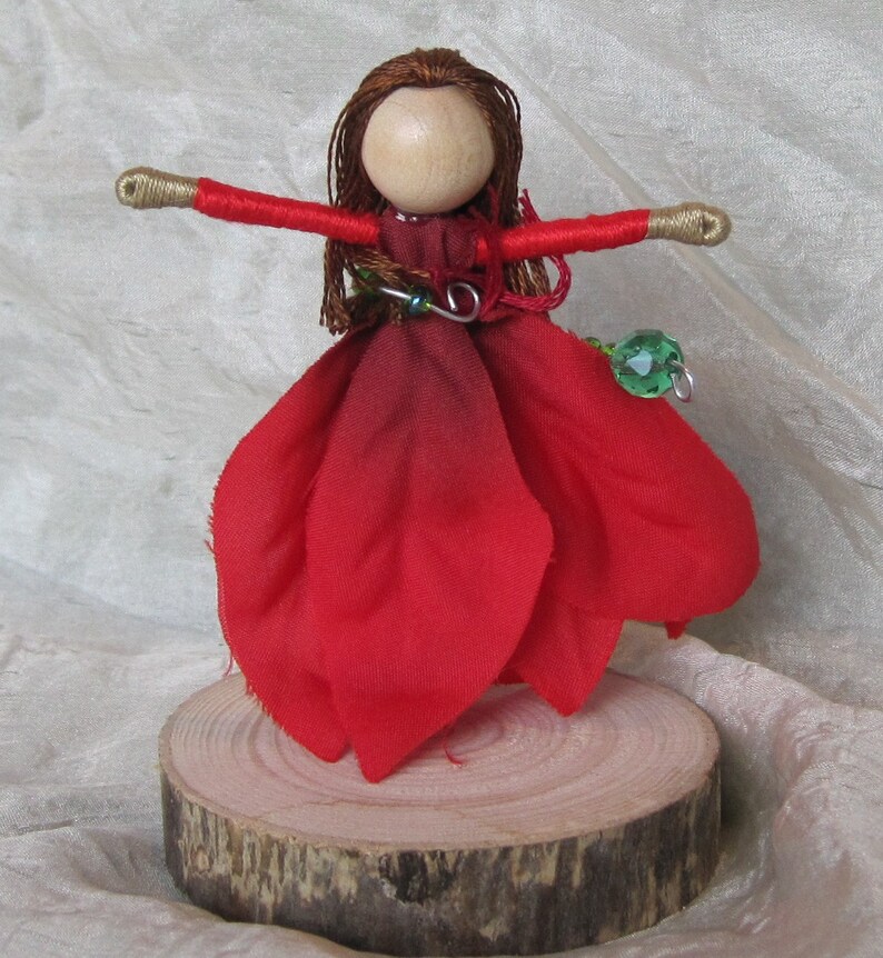 Christmas Fairy Flower Fairy Christmas Elf Waldorf Doll Etsy