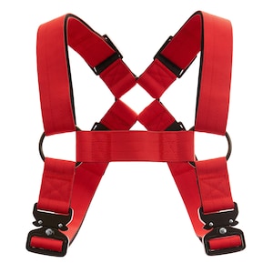 Unisex Tactical Bulldog Harness - RED