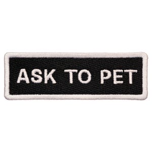 Stitch on Patch - Ask To Pet