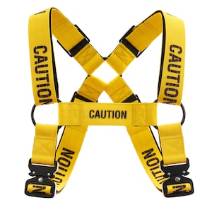 Unisex Tactical Bulldog Harness - CAUTION