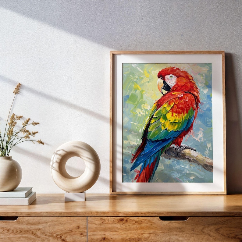 Parrot Wall Art main image 1