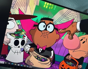 Billy and Mandy Underfist 4K UHD upscale Halloween Special - Cartoon Network Lost Media DVD Blank