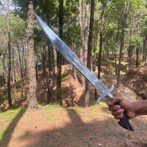 Gurkha 22 Inch Handmade Seax Knife | Farmers Using Hand Forged Carbon steel Knife