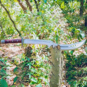 22 inch Handforged Kopis/Khopesh | Highly Graded Carbon Steel Blade | Survival Khopesh | Tactical Machete | Ready To Use