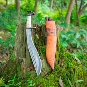 13 Inch Himalaya Forged Sirupate Kukri Knife | Handmade Gurkha Khukuri with Chakmak and Karda | Gift For Him