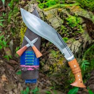 11 Inch Himalaya Forged Gurkha Kukri Knife | Handmade Gurkha Khukuri | Gift For Him