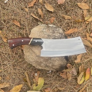 Handmade 5160 Carbon Steal 8 Inch Gurkha Blade Knife