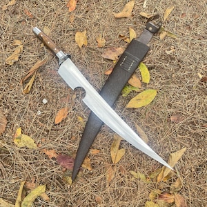 22 Inch Handmade Seax Knife | Hand Forged Gurkha Knife