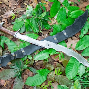 24 Inch Handmade Machete Knife | Unique Blade  and Handle Design |  Gift For Him/ Boyfriend