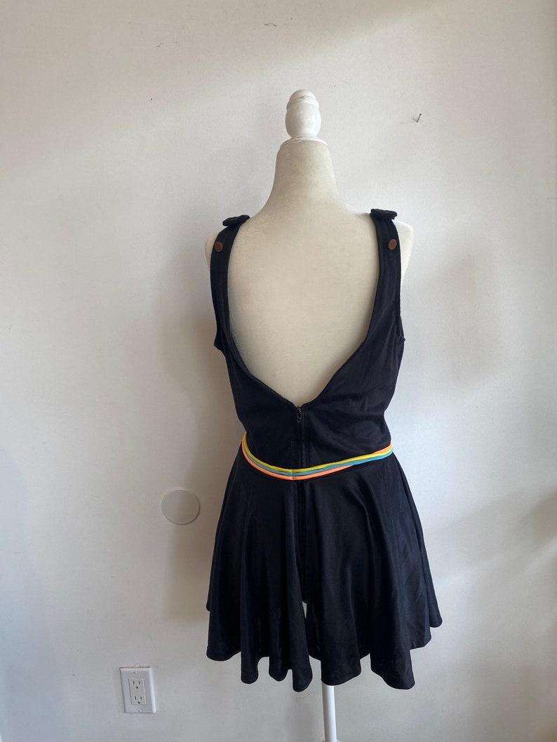 Vintage Black Perfection Fit by Roxanne One Piece Classic Swimsuit size 16/38 C Cup image 4
