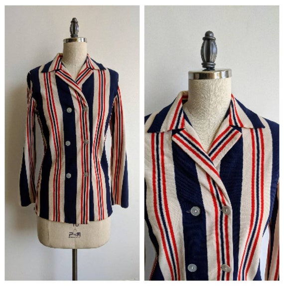 Vintage 60's 70's Mod Carnaby Street Blazer Britis