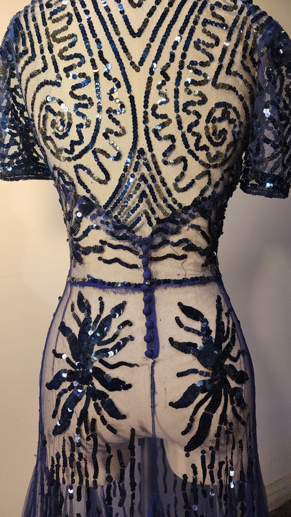 The Classic Gem Dress (Indigo Blue)