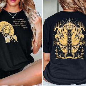 Clair Obscur Expedition 33 Shirt, Distressed Gold 33, Petal Gamer Tee, Esquie Shirt, Fantasy RPG Tee, Great Gift for Game Lovers, Game Shirt
