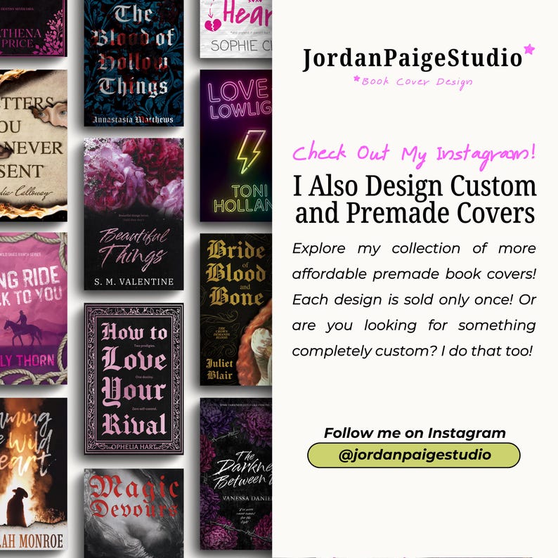 Author Instagram Post Templates: Bookstagram Social Media Kit (Canva Editable Digital Download) image 7
