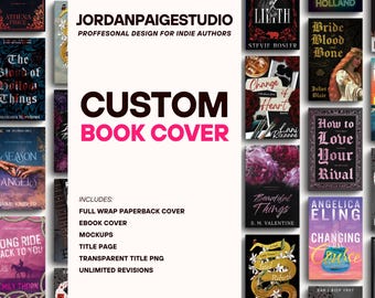 Custom Book Cover Design: eBook & Print, Full Wrap