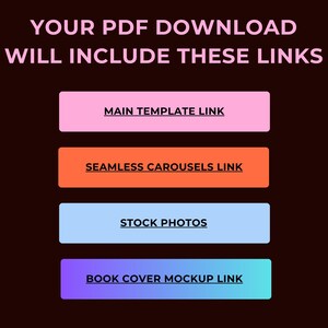 Author Instagram Post Templates: Author Bookstagram Social Media Kit (Canva Editable Digital Download) image 6