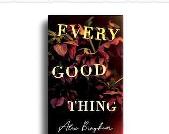 Portada prediseñada para libro de romance: diseño floral personalizable