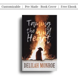 Premade Romance Book Cover: Customizable eBook & Print Design