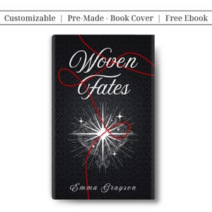 Premade Fantasy, Romance Book Cover | eBook & Print Cover Design for Self-Published Authors | Customizable Book Cover