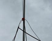 2m / MURS / 70cm Antenna - the Jungle Hub - Folding Ground Plane