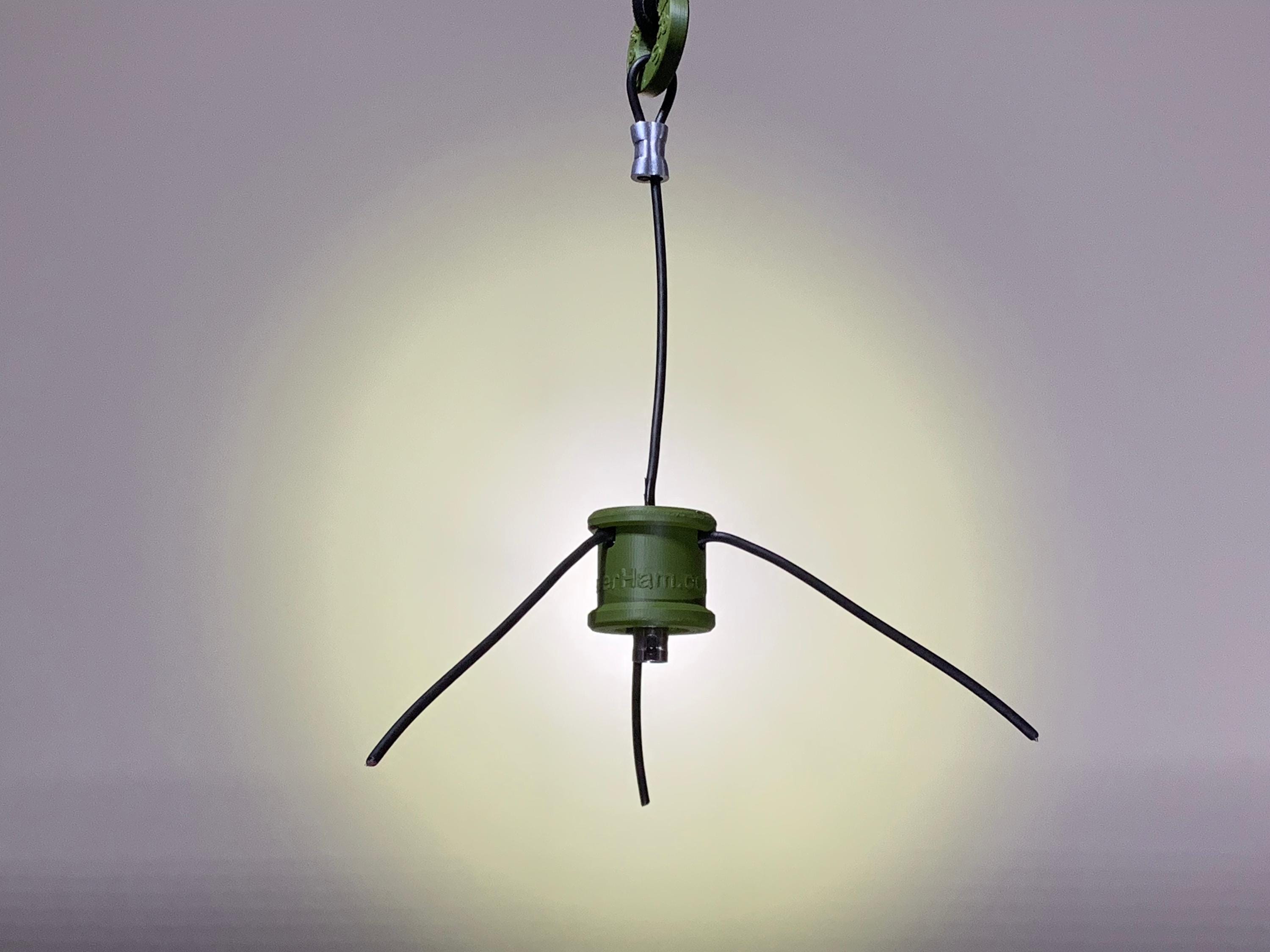 70cm / GMRS Antenna - the Jungle Hub - Folding Ground Plane