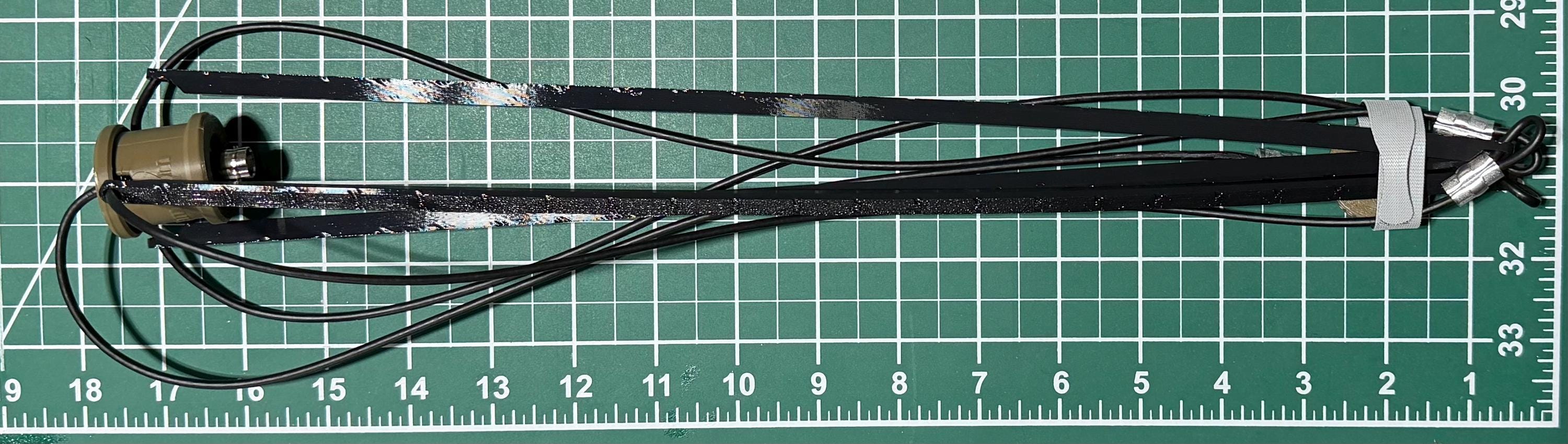 2m / MURS / 70cm Antenna - the Jungle Hub - Folding Ground Plane