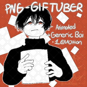 Animated PNG/GIFTUBER - Simple Generic Boi