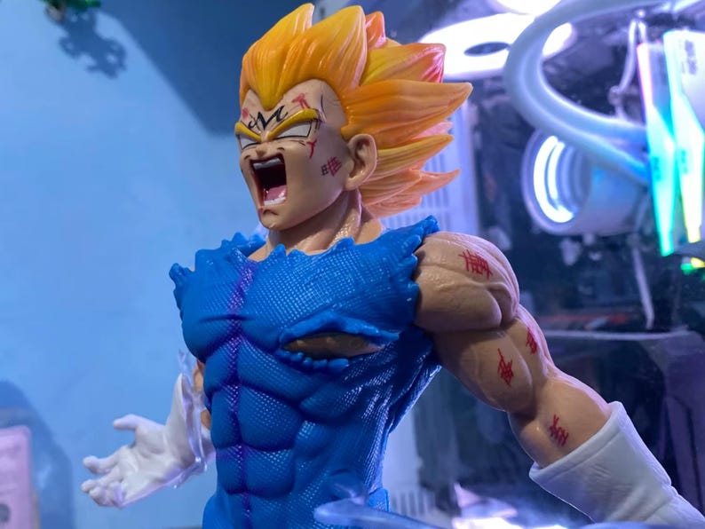 Figurine Majin Vegeta 22 cm – Dragon Ball Z | Attaque Figurine Majin Vegeta 22 cm – Dragon Ball Z | Attaque