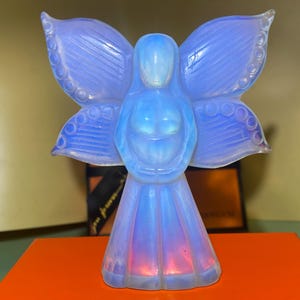 4&#39;&#39;+ Opal quartz,quartz Crystal,Crystal Angel,Angel specimen,Home Decoration Gifts 1pc
