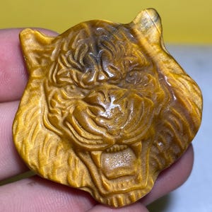 1.5&#39;&#39;+ Natural tiger eye stone,quartz Crystal,Crystal Tiger,Tiger specimen,Home Decoration Gifts 1pc