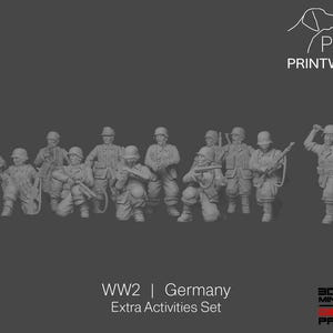 Where to find American WW2 soldiers for HO scale train layout
